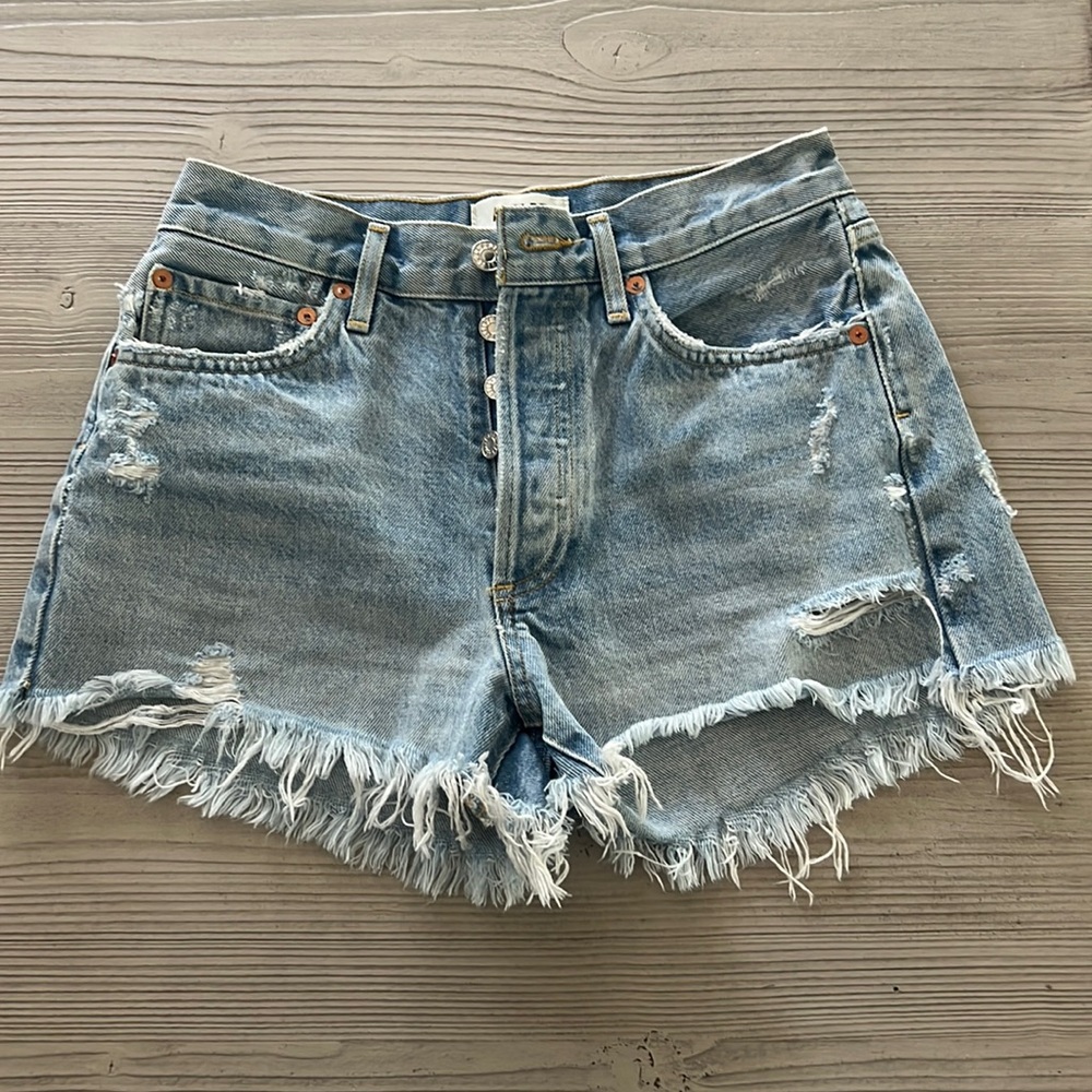 Agolde Parker shorts size 24